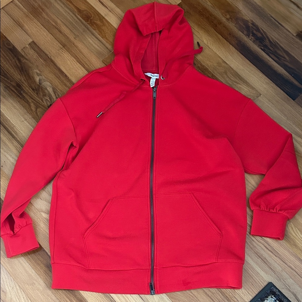 Spanx hoodie with imperfections